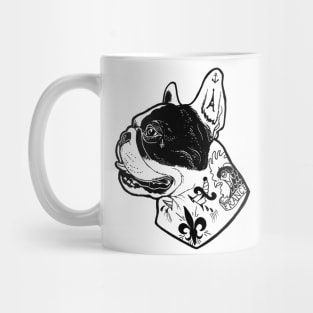 Tattooed French Bulldog Mug